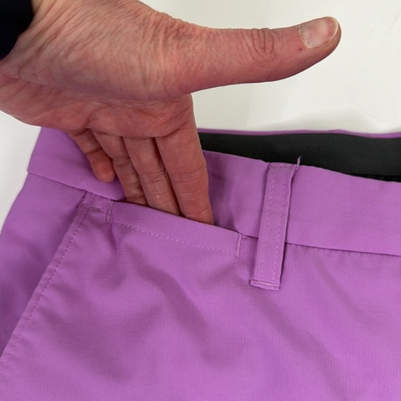 Skechers GO GOLF Men's purple athletic casual shorts size 34 - Picture 4 of 11